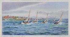 CLIPPER CLASS, ROYAL ULSTER YACHT CLUB by Robert Cresswell Boak ARCA at Ross's Online Art Auctions