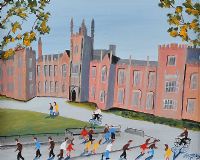 QUEEN'S UNIVERSITY BELFAST by John Ormsby at Ross's Online Art Auctions