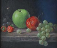 APPLES & GRAPES by David Long UWS at Ross's Online Art Auctions
