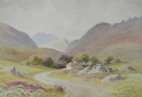 THE SILENT VALLEY, THE MOURNE MOUNTAINS by Joseph William Carey RUA at Ross's Online Art Auctions
