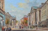TRINITY COLLEGE, DUBLIN by Colin Gibson at Ross's Online Art Auctions