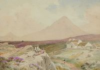ERRIGAL, DONEGAL by Joseph William Carey RUA at Ross's Online Art Auctions
