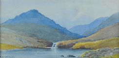 THE SILENT VALLEY by George W.  Morrison at Ross's Online Art Auctions