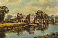 DESMOND CASTLE, ADARE by William Henry Burns at Ross's Online Art Auctions