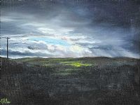 THUNDERY SKIES by Marie Lafferty at Ross's Online Art Auctions