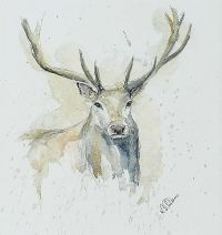 DEER by Lawrence Chambers at Ross's Online Art Auctions