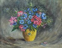 FLOWERS by Jeannie L. Koeller at Ross's Online Art Auctions