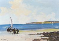 SETTING SAIL by Robert Dunleavey at Ross's Online Art Auctions
