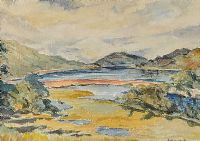 IRISH LOUGH by Edna Heath at Ross's Online Art Auctions