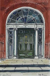 DUBLIN DOOR by Peter Hogan at Ross's Online Art Auctions