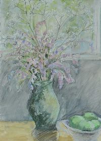 WILD FLOWERS by Robert Bottom RUA at Ross's Online Art Auctions