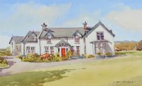 HOUSE, COUNTY ANTRIM by Samuel McLarnon UWS at Ross's Online Art Auctions