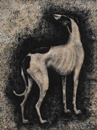 GREYHOUND by Audrey Smyth at Ross's Online Art Auctions