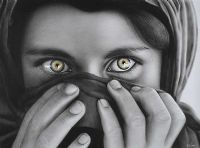 GIRL WITH THE GREEN EYES by Irish School at Ross's Online Art Auctions