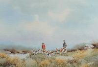 BEFORE THE HUNT by Hamilton Sloan at Ross's Online Art Auctions