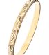 9CT ROLLED GOLD ENGRAVED BANGLE at Ross's Online Art Auctions
