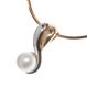9CT GOLD AND PEARL PENDANT AND CHAIN at Ross's Online Art Auctions
