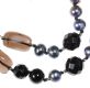 STRAND OF FRESHWATER PEARL AND SEMI-PRECIOUS GEMSTONE NECKLACE WITH STERLING SILVER CLASP at Ross's Online Art Auctions