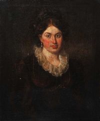 PORTRAIT OF A LADY by 19th Century English School at Ross's Online Art Auctions