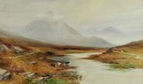 CATTLE WATERING by William Bingham McGuinness RHA at Ross's Online Art Auctions