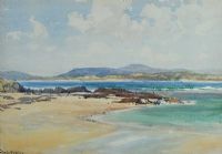 DONEGAL FORESHORE by Frank McKelvey RHA RUA at Ross's Online Art Auctions