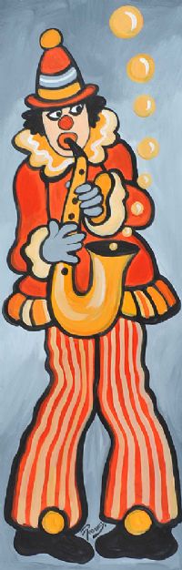 CLOWN by J.P. Rooney at Ross's Online Art Auctions