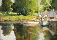 THE PRIME OF SUMMERTIME by James Humbert Craig RHA RUA at Ross's Online Art Auctions