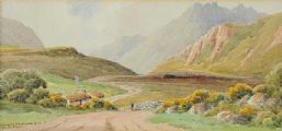 IN DONEGAL by George W.  Morrison at Ross's Online Art Auctions