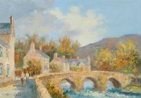 THE FAIRY GLEN, ROSTREVOR by Colin Gibson at Ross's Online Art Auctions
