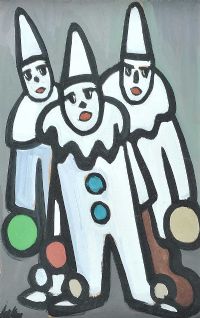 CLOWNS by Markey Robinson at Ross's Online Art Auctions
