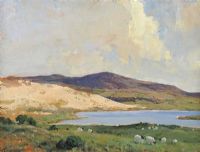 THE SAND DUNE, DUNFANAGHY, DONEGAL by James Humbert Craig RHA RUA at Ross's Online Art Auctions