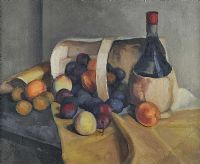 FRUIT STUDY by William Henry Fry at Ross's Online Art Auctions