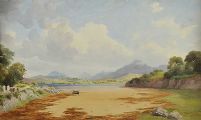 SHEEPHAVEN BAY, DONEGAL by Joseph William Carey RUA at Ross's Online Art Auctions