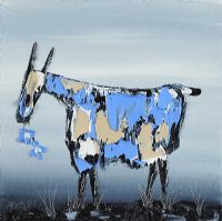 BLUE GOAT by Michael Smyth at Ross's Online Art Auctions