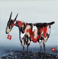 RED GOAT by Michael Smyth at Ross's Online Art Auctions