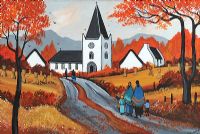 OFF TO CHURCH by J.P. Rooney at Ross's Online Art Auctions