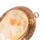 OVAL CAMEO BROOCH/PENDANT IN AN ENGRAVED 9CT GOLD MOUNT at Ross's Online Art Auctions