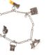 SILVER CHARM BRACELET WITH AN ASSORTMENT OF CHARMS at Ross's Online Art Auctions