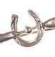 STERLING SILVER EQUESTRIAN BAR BROOCH at Ross's Online Art Auctions