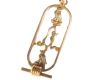18CT GOLD PIERCED EGYPTIAN PENDANT at Ross's Online Art Auctions