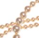 GRADUATED STRING OF SIMULATED PEARLS WITH A 9CT GOLD CLASP at Ross's Online Art Auctions