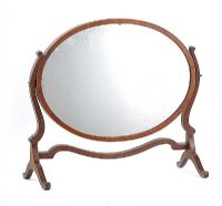 OVAL DRESSING TABLE MIRROR at Ross's Online Art Auctions