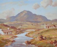 DONEGAL LANDSCAPE by Samuel McLarnon UWS at Ross's Online Art Auctions