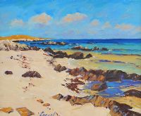 CORAL STRAND, BALLYCONNEELY, CONNEMARA by Fergal Flanagan at Ross's Online Art Auctions