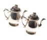 1930'S SILVER-PLATE TEAPOT PLACE CARD HOLDERS (12 IN NUMBER) at Ross's Online Art Auctions