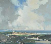 AT BUNBEG, DONEGAL by George K. Gillespie at Ross's Online Art Auctions