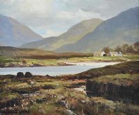 ON CREGGAN BAWN, COUNTY MAYO by Maurice Canning Wilks ARHA RUA at Ross's Online Art Auctions