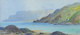 GARRON POINT, COUNTY ANTRIM by George W.  Morrison at Ross's Online Art Auctions