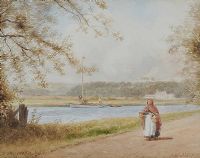 CRINAN CANAL by Joseph William Carey RUA at Ross's Online Art Auctions