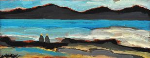 ACROSS THE BAY, WEST OF IRELAND by Markey Robinson at Ross's Online Art Auctions